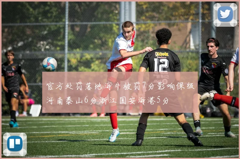 官方处罚落地海牛被罚7分影响保级河南泰山6分浙江国安海港5分