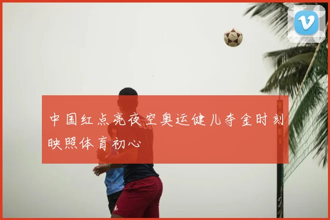 中国红点亮夜空奥运健儿夺金时刻映照体育初心